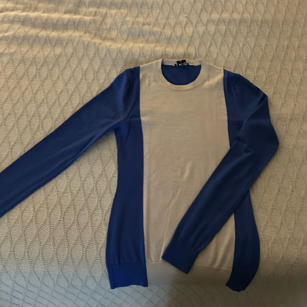 Wool long sleeve top